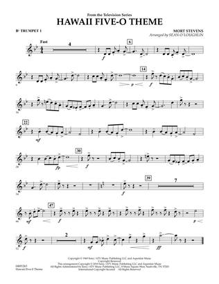 Hawaii Five-O Theme - Bb Trumpet 1