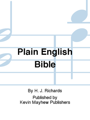 Plain English Bible