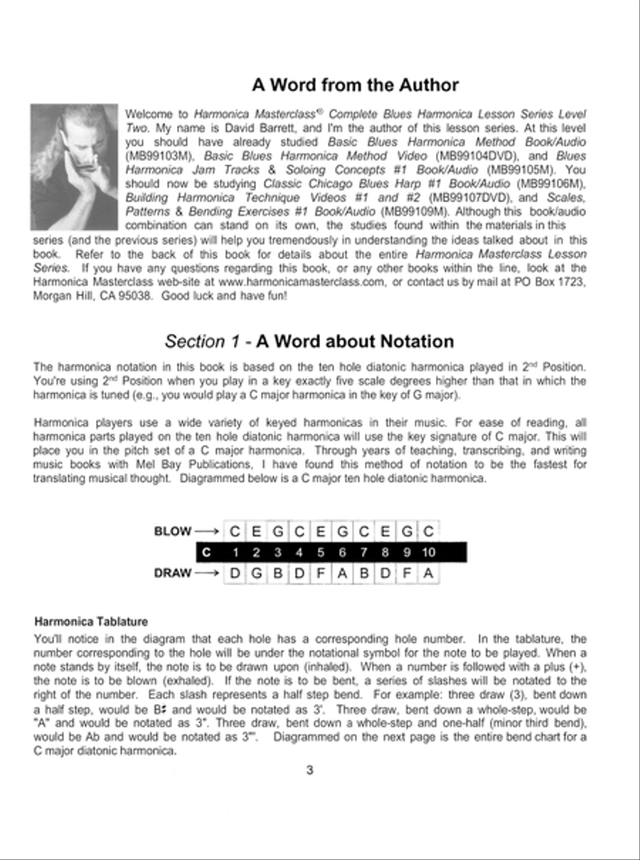 Exploring 2nd Position, Level 2 Harmonica scores gallery preview page 4