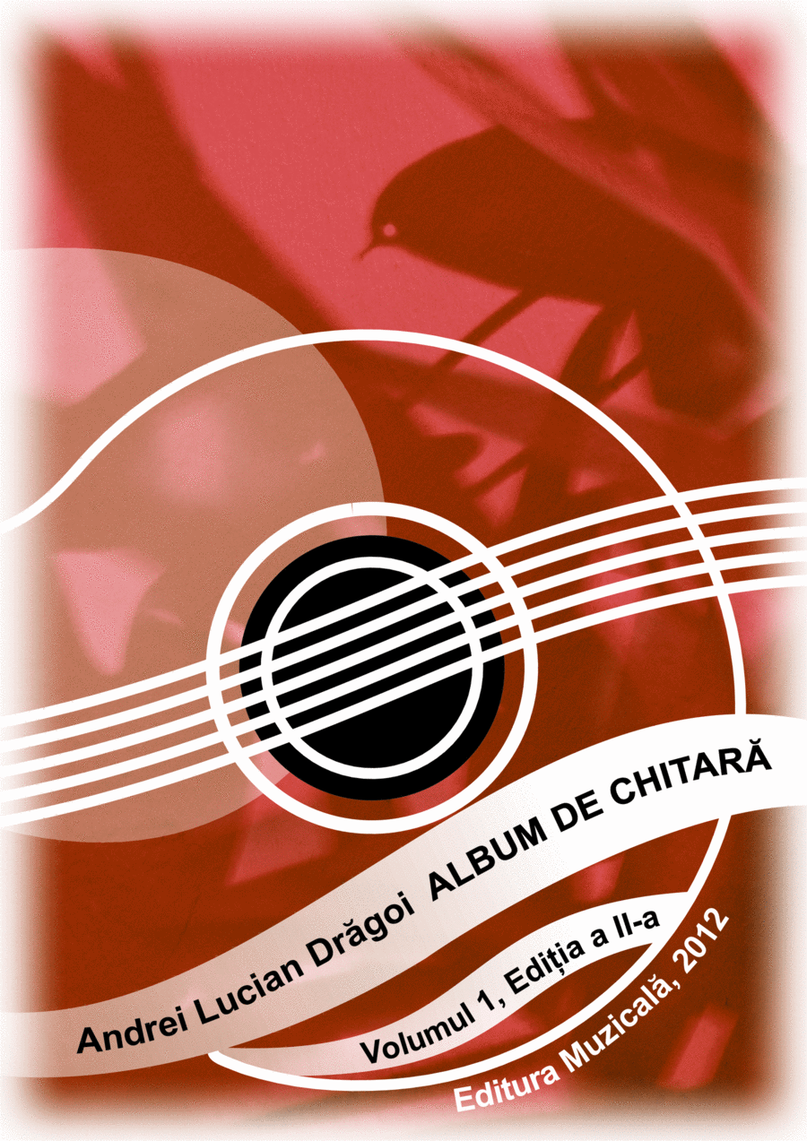 Guitar album - volume 1 (35 pieces for guitar solo), edition II - 2012 (Romanian language edition) Classical Guitar scores gallery preview page 1
