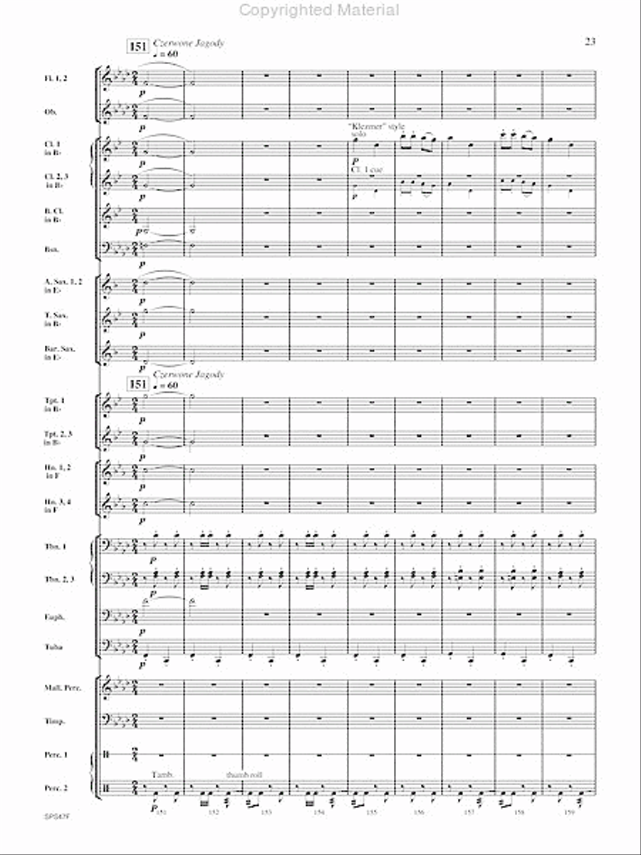 Polaska Przeplatanka Polaska Przeplatanka Concert Band scores gallery preview page 24