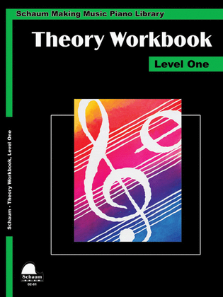 Book cover for Theory Workbook – Level 1