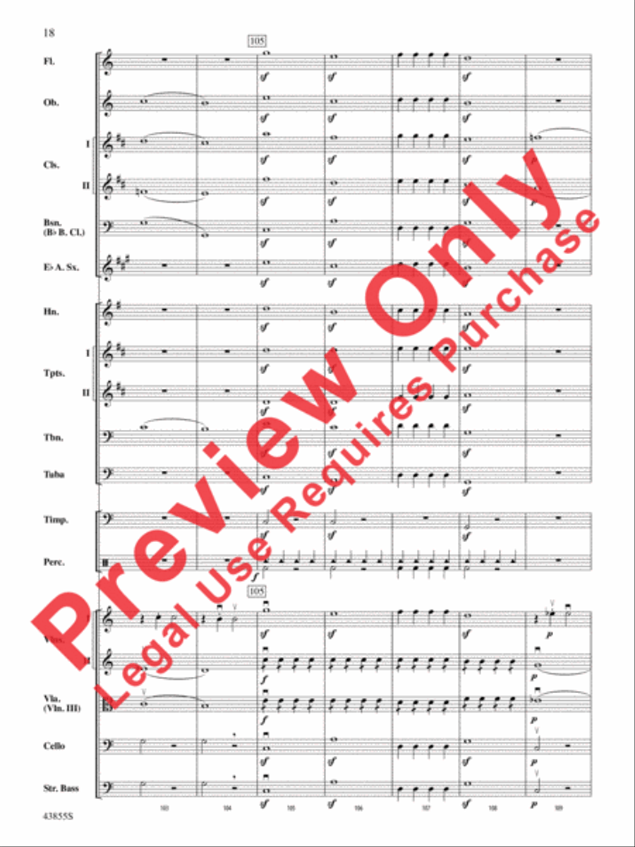The Abduction from the Seraglio Full Orchestra scores gallery preview page 19