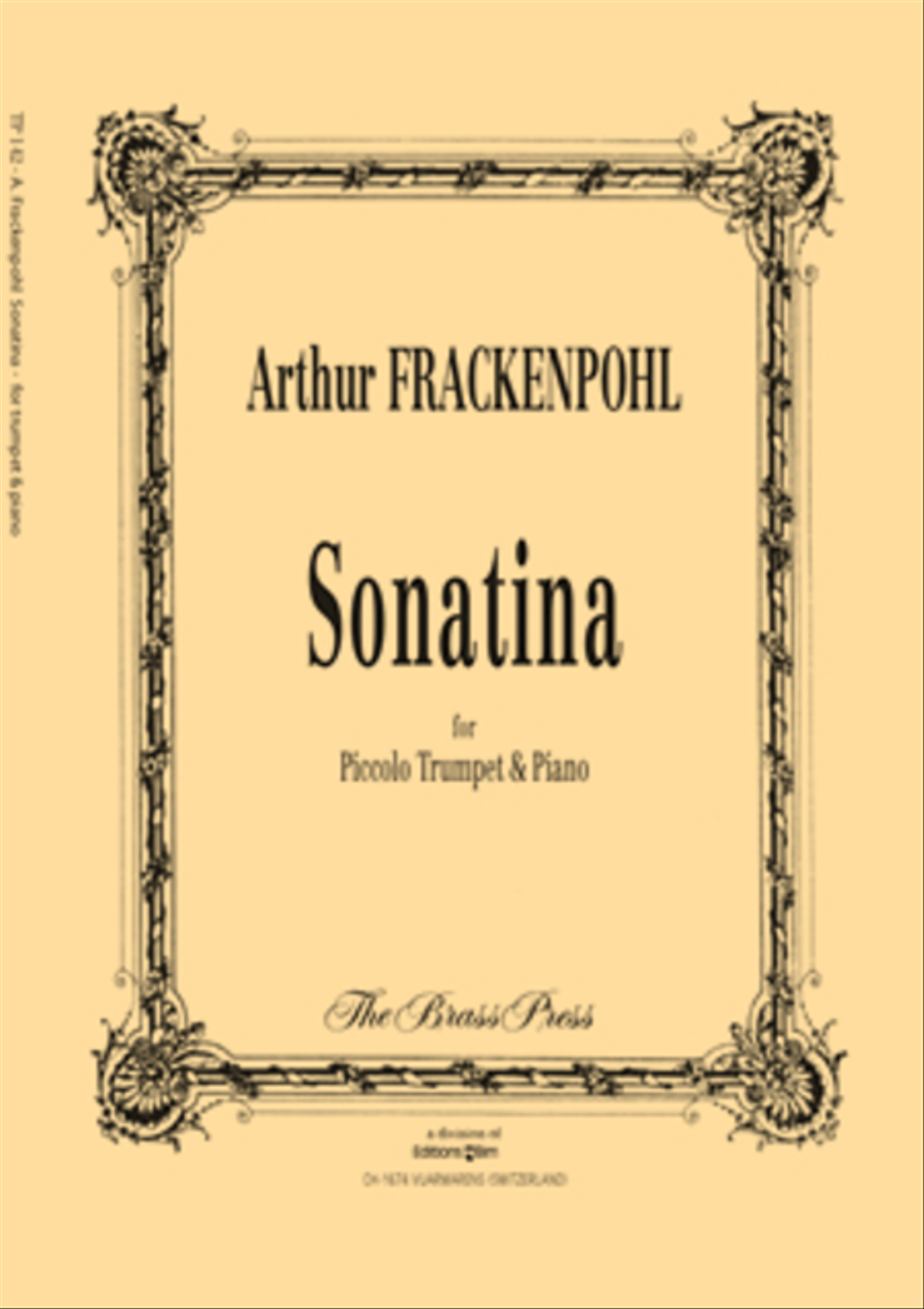 Sonatina Piccolo Trumpet scores gallery preview page 1