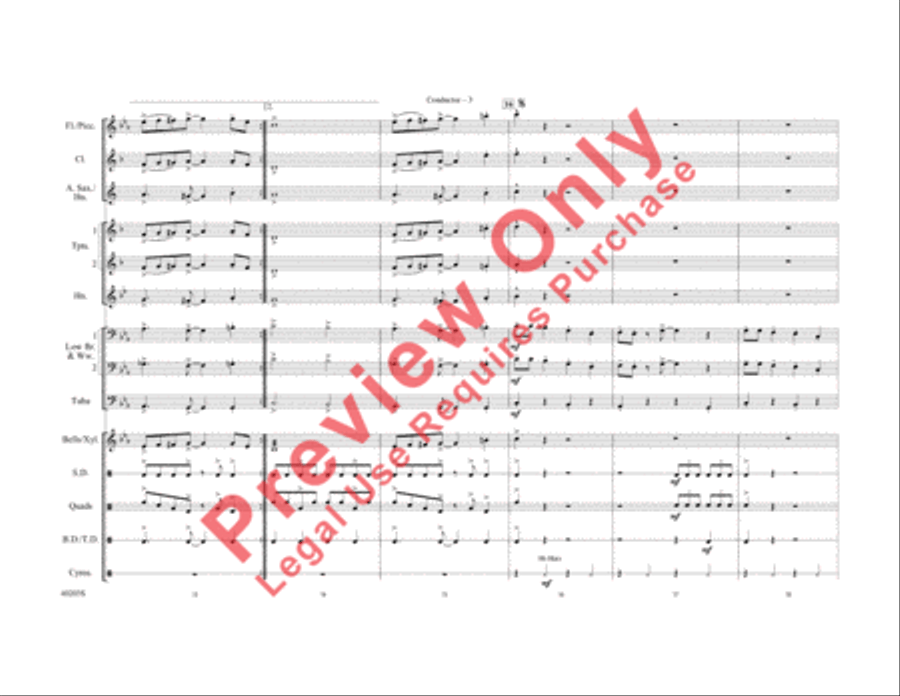 Hit the Road Jack Hit the Road Jack Marching Band scores gallery preview page 11