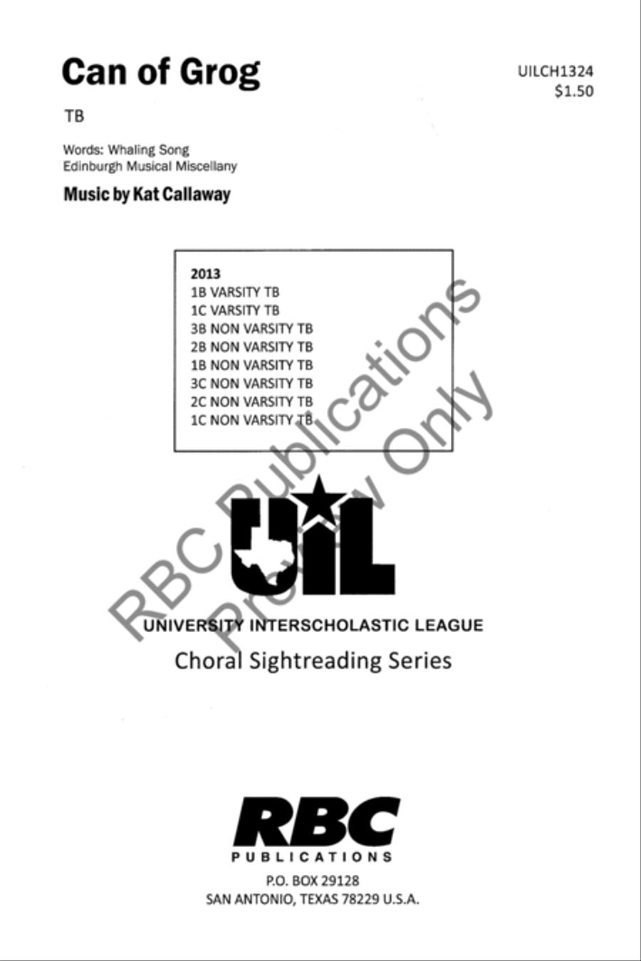<br>Sheet music extract
