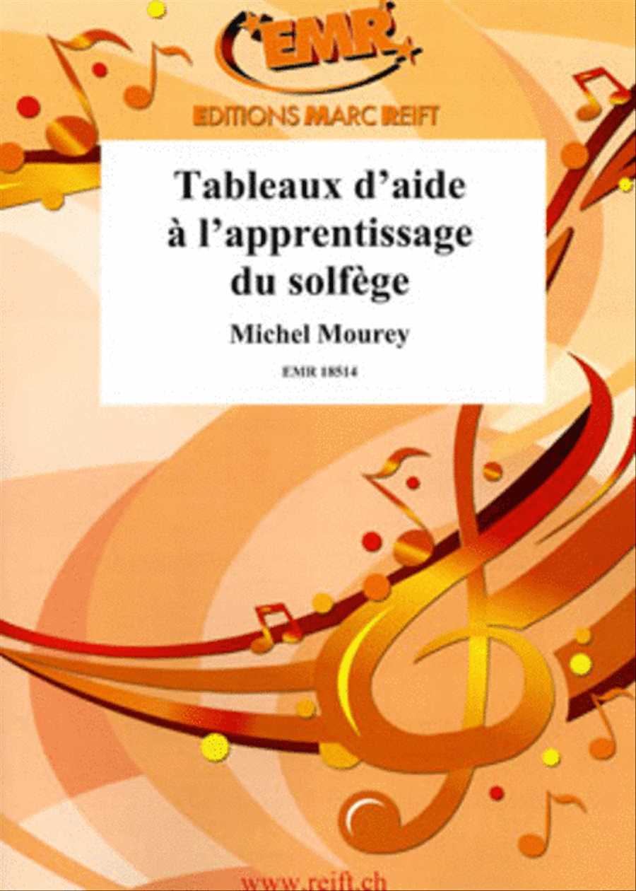 Tableaux d'aide a l'apprentissage du solfege