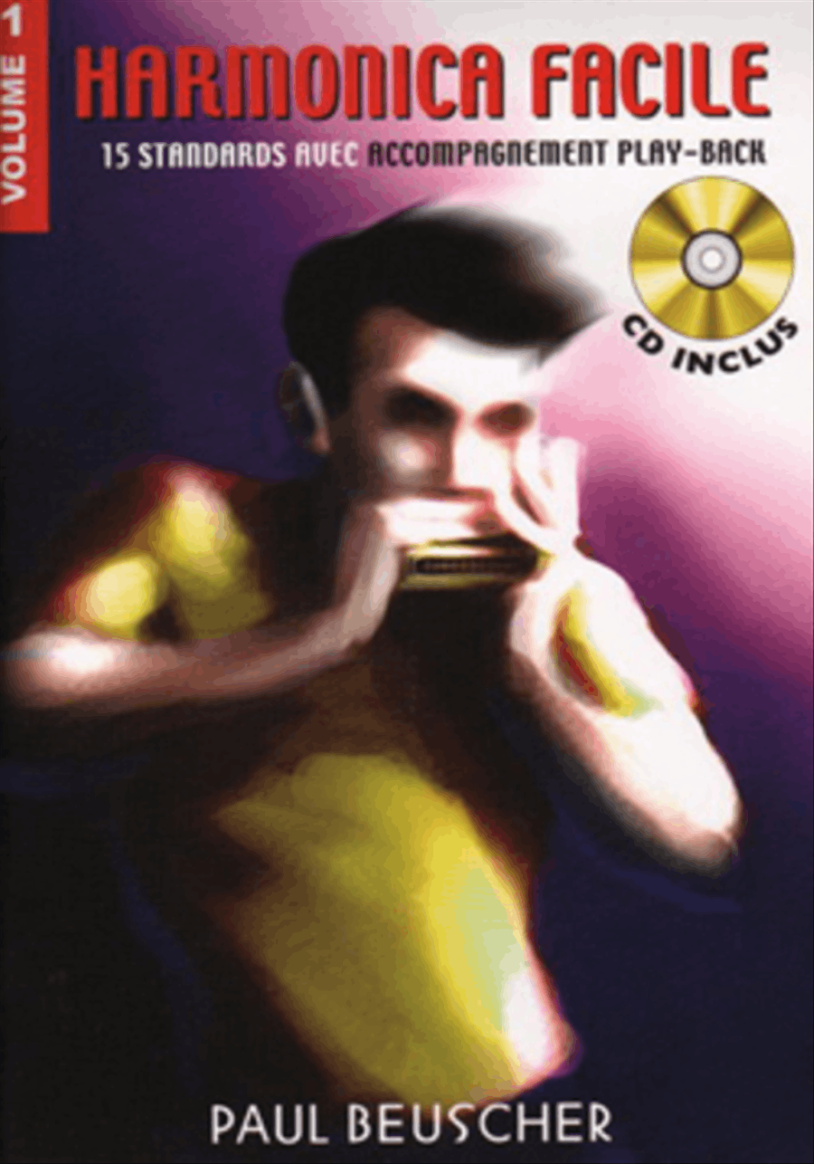 Harmonica facile - Volume 1 Harmonica scores gallery preview page 1