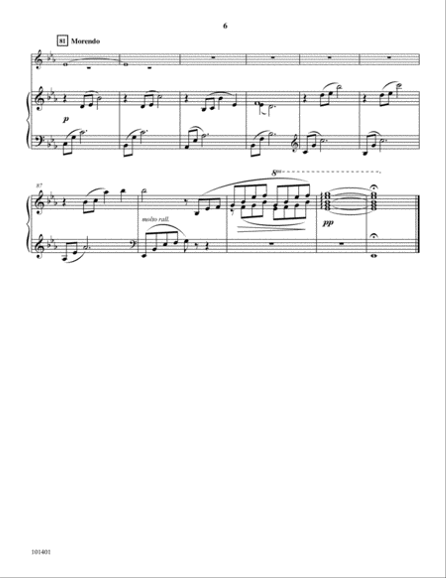 O Little Town of Bethlehem Brass Duet scores gallery preview page 6