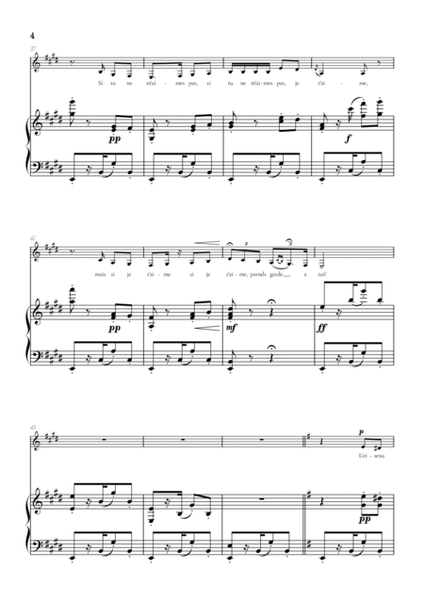 Bizet • Habanera from Carmen in E minor [Em] | alto sheet music with piano accompaniment image number null