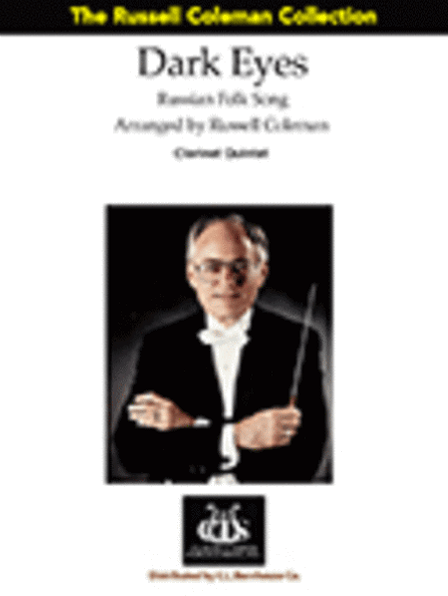 Dark Eyes Clarinet Quintet scores gallery preview page 1
