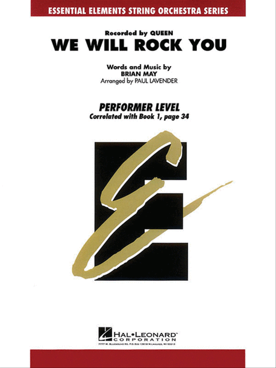 Book cover for We Will Rock You