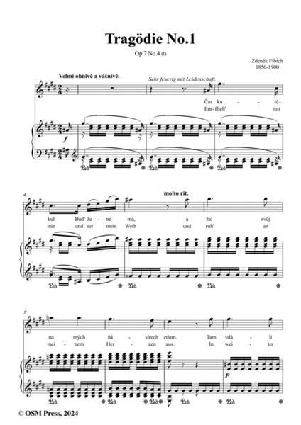 Fibich-Tragödie No.1,in E Major