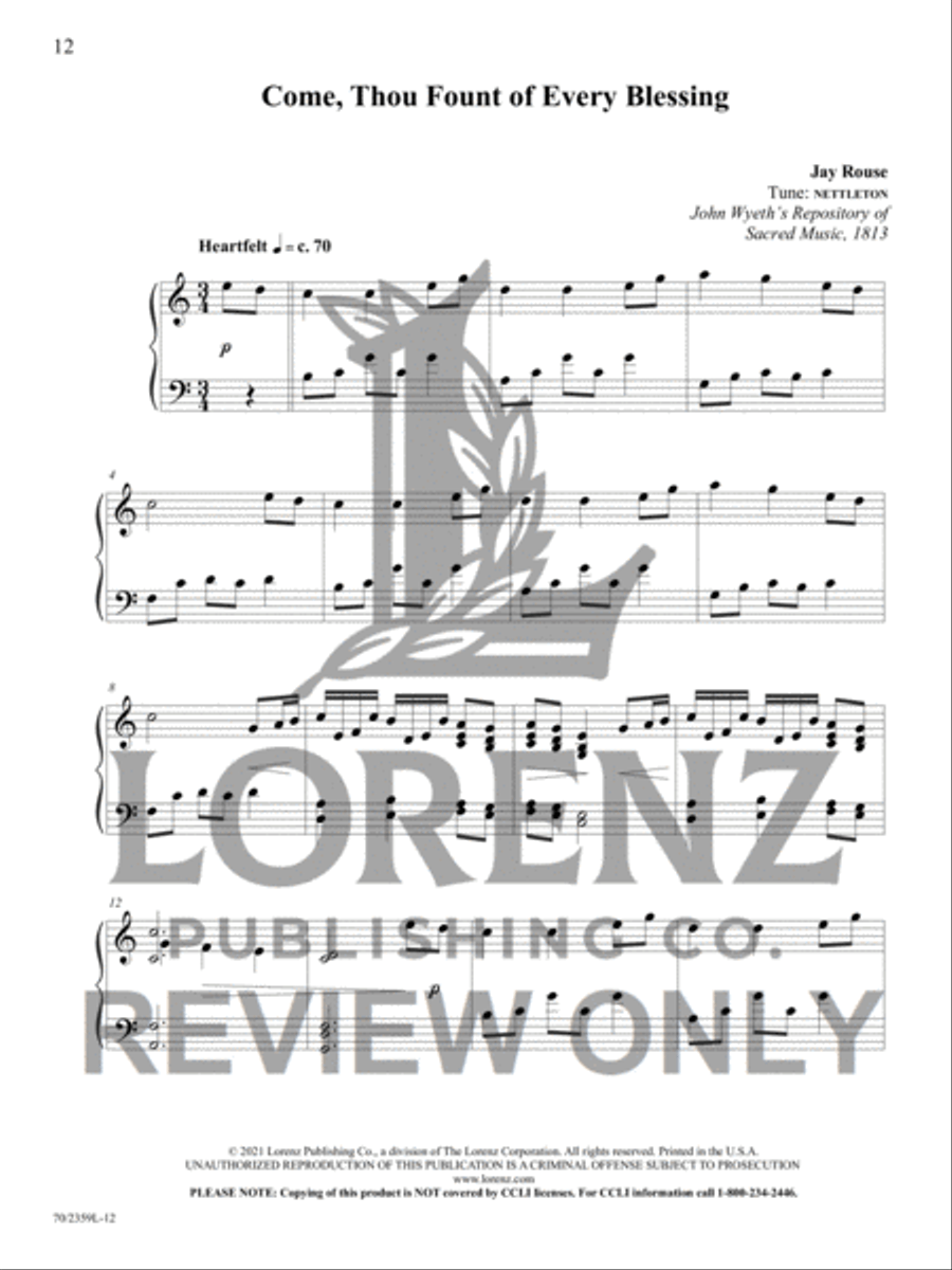 The Church Pianist's Library, Vol. 30 Piano Solo scores gallery preview page 9