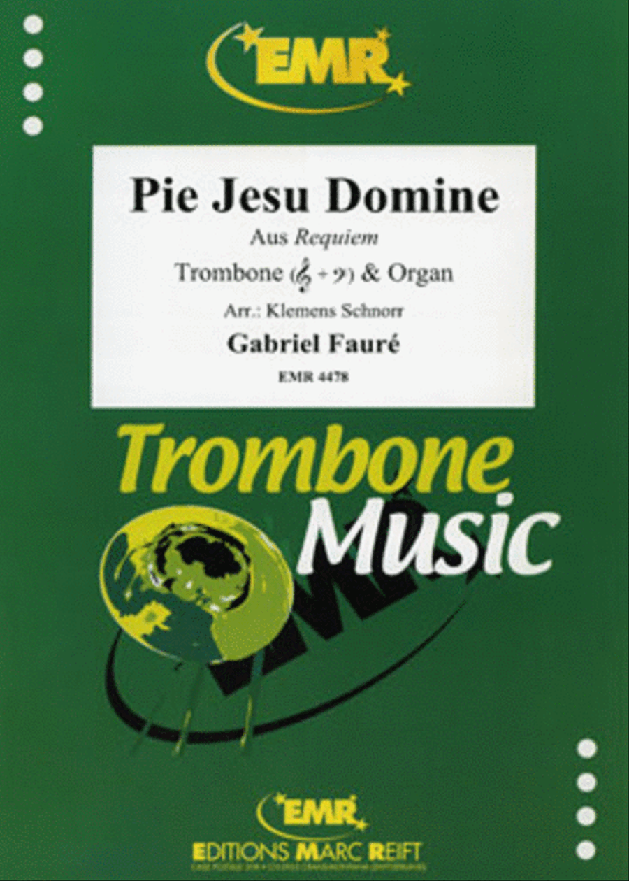 Pie Jesu Domine Trombone scores gallery preview page 1