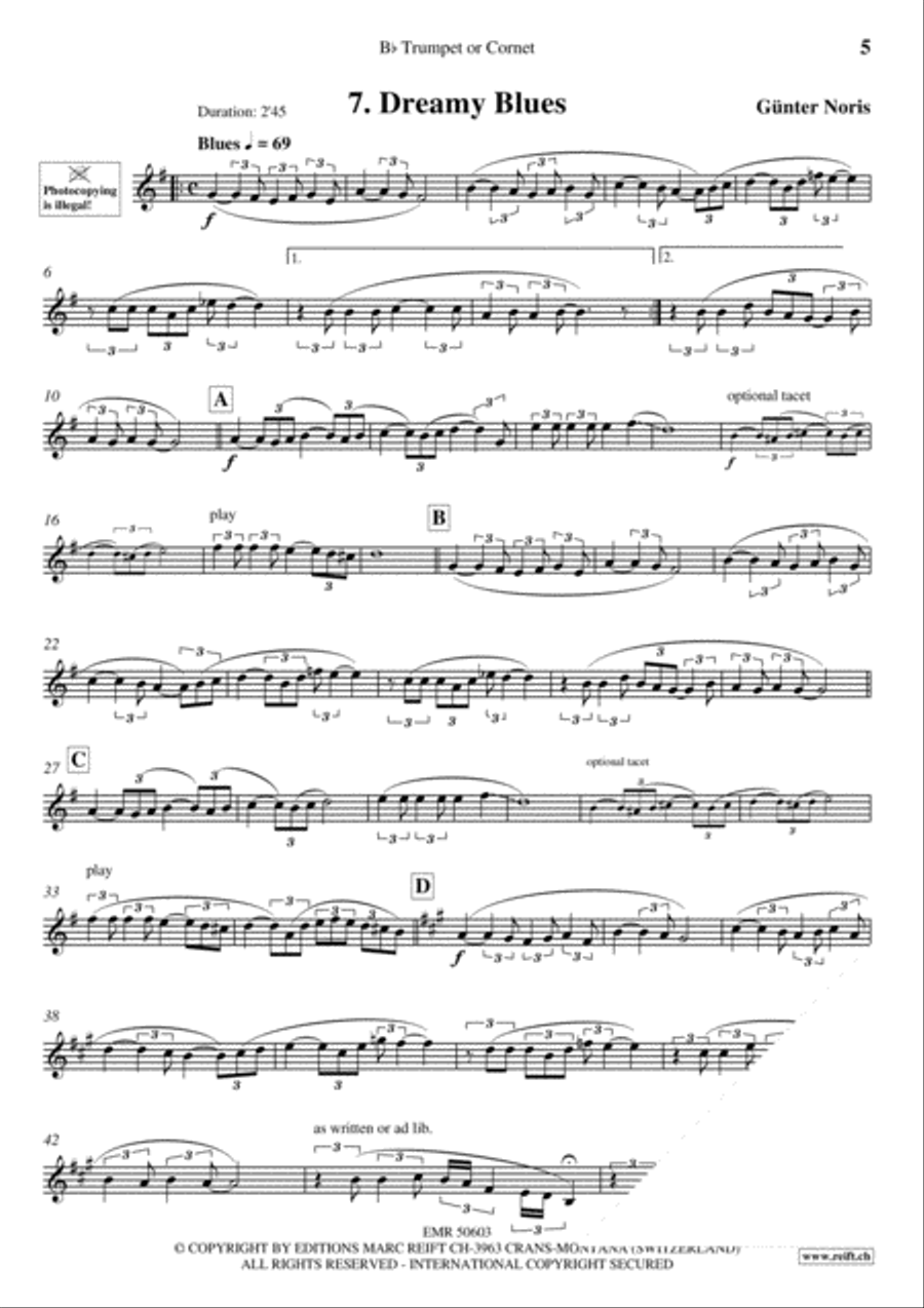 20 Slow Melodies Volume 1 Cornet scores gallery preview page 7