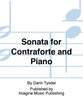 Sonata for Contraforte and Piano