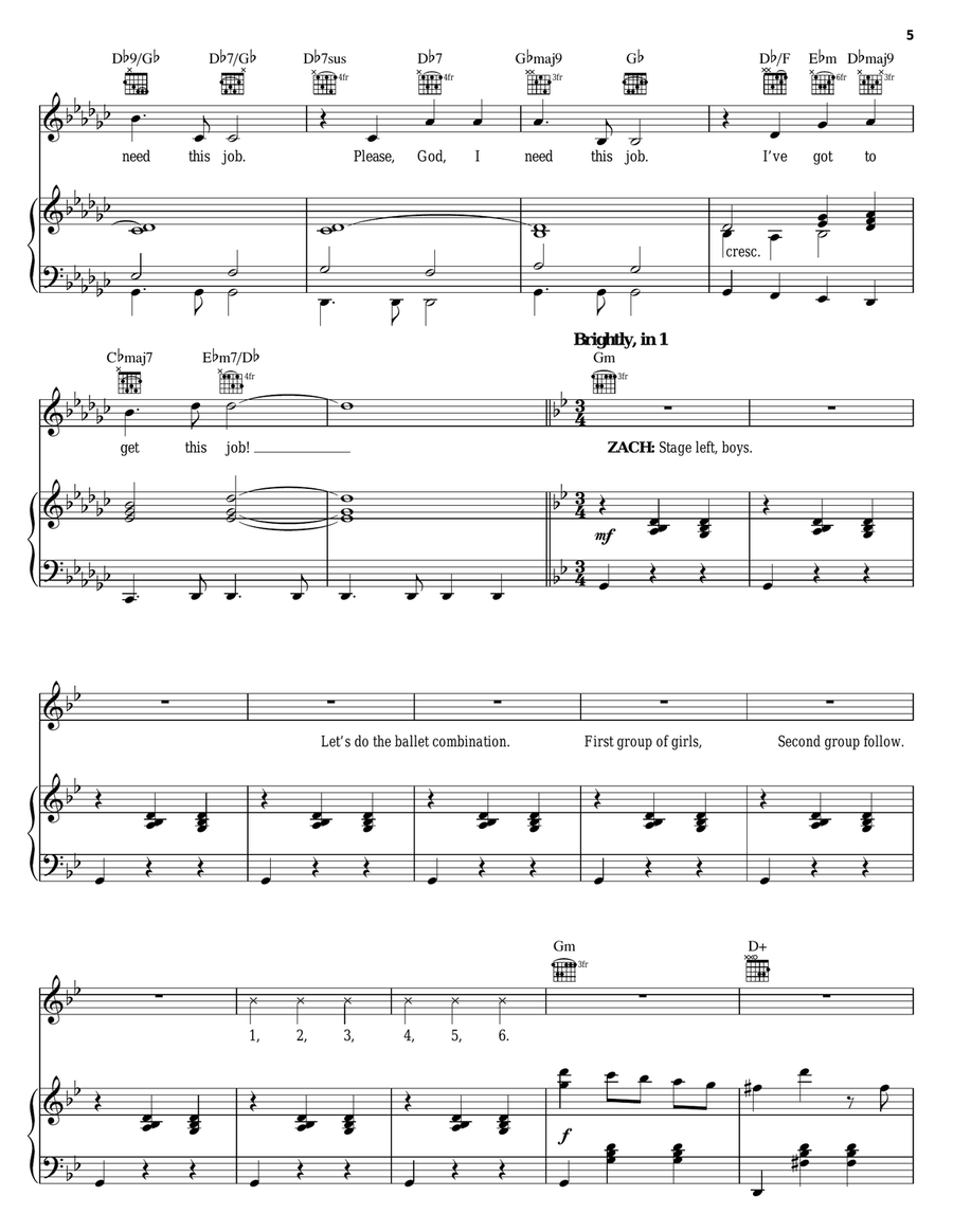 I Hope I Get It I Hope I Get It Piano, Vocal, Guitar scores gallery preview page 5