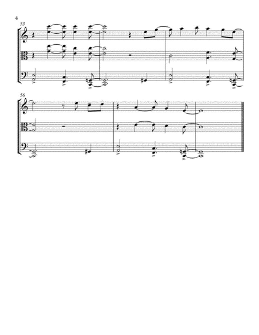 Stay With Me Stay With Me String Trio scores gallery preview page 5