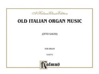 Book cover for Old Italian Organ Music