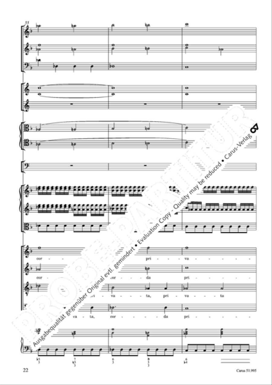 Insanae et vanae curae 4-Part scores gallery preview page 23