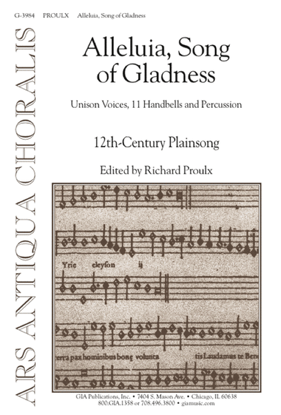 Alleluia, Song of Gladness image number null