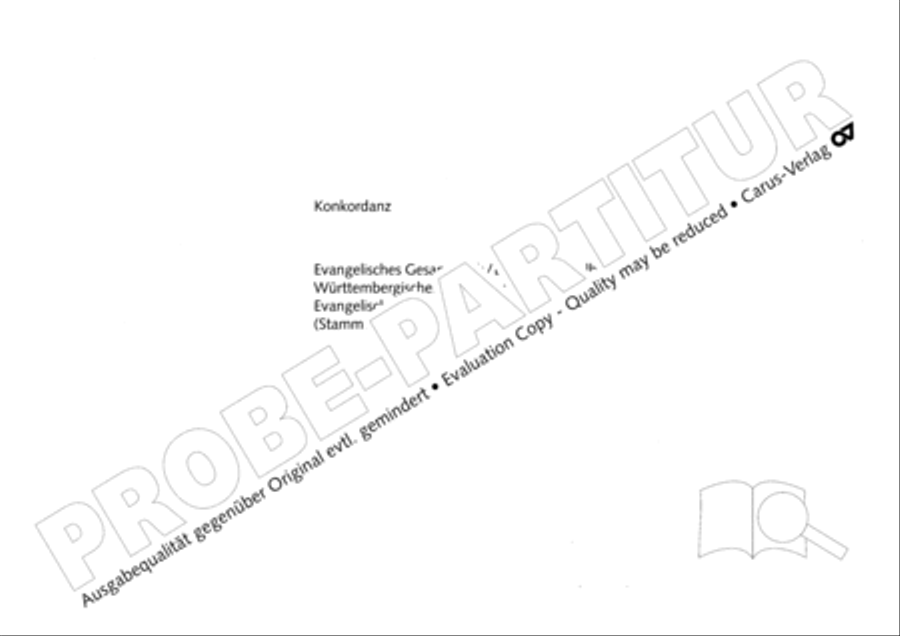 Esslinger Orgelbuch, Bd I-III Organ Solo scores gallery preview page 12