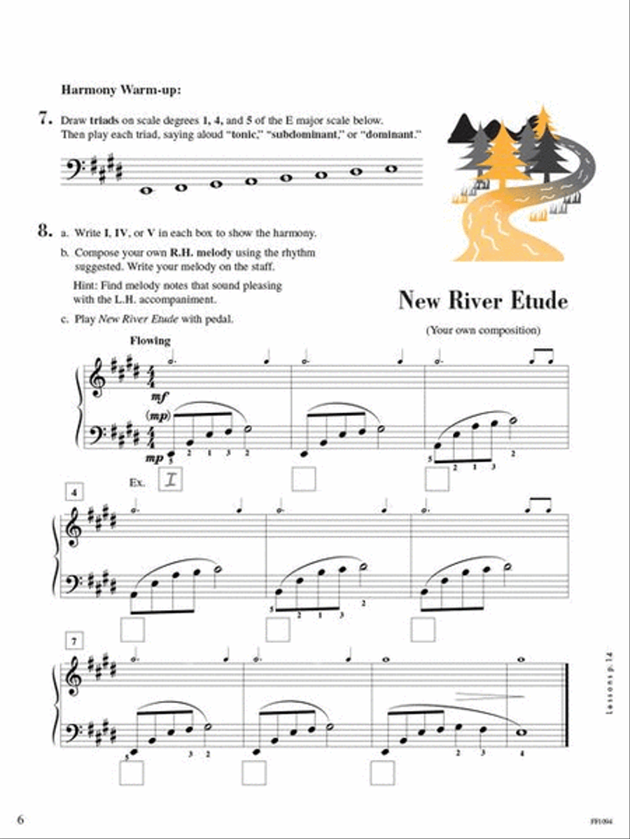 Level 5 – Theory Book Piano Method scores gallery preview page 4