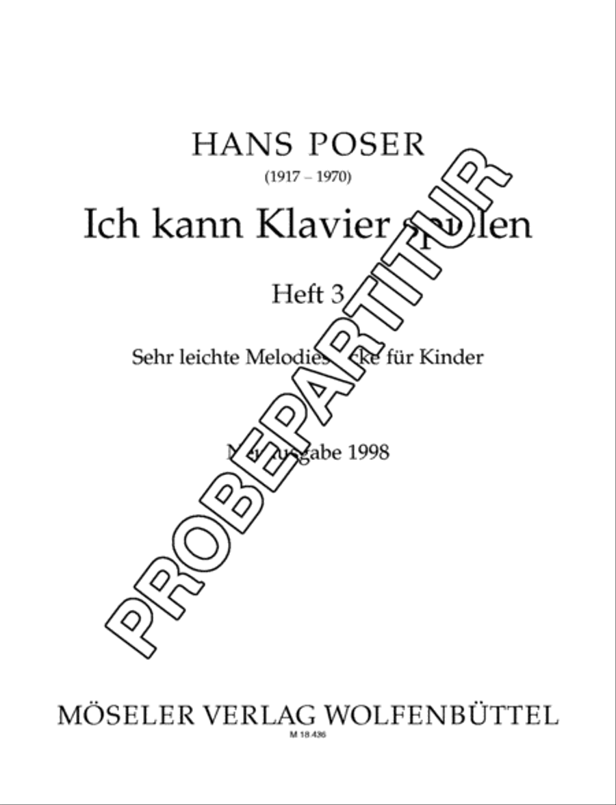 Ich kann Klavier spielen Band 3 Piano Solo scores gallery preview page 2