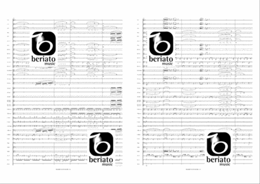Elements of Nature Concert Band scores gallery preview page 22