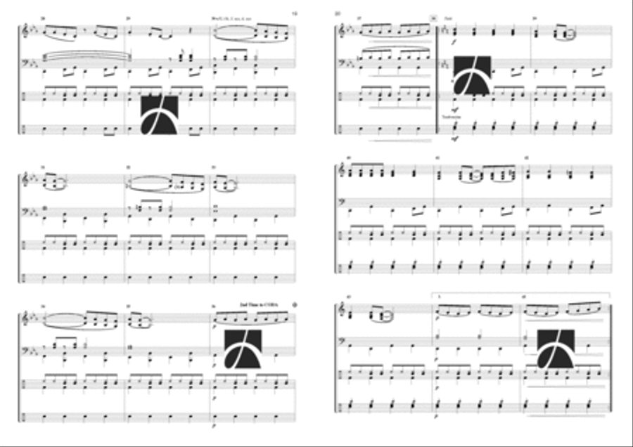 In The Spotlights (Score) Concert Band scores gallery preview page 10