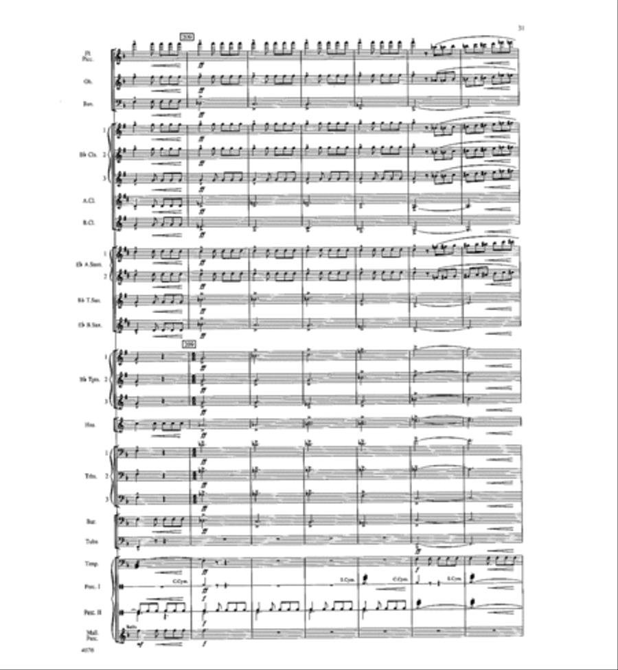 West Highlands Sojourn West Highlands Sojourn Concert Band scores gallery preview page 32