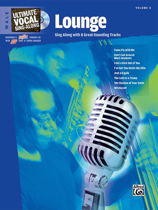 Book cover for Ultimate Vocal Sing-Along: Lounge (Male Voice)