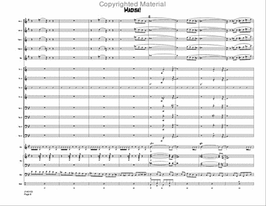 Madiba Jazz Ensemble scores gallery preview page 11