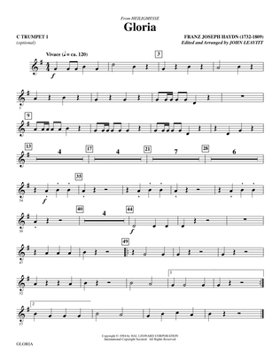 Gloria (from Heiligmesse) (arr. John Leavitt) - Trumpet 1 in C