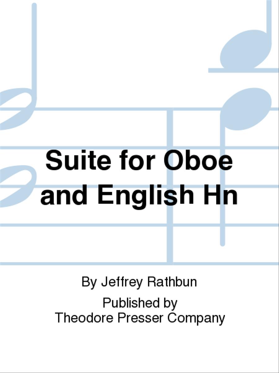 Suite for Oboe and English Hn Chamber Music scores gallery preview page 1