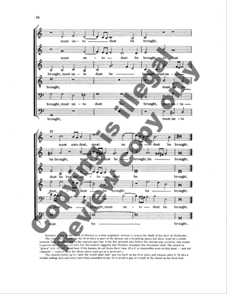 Invitation to Madrigals, Book 6 SSATB scores gallery preview page 12