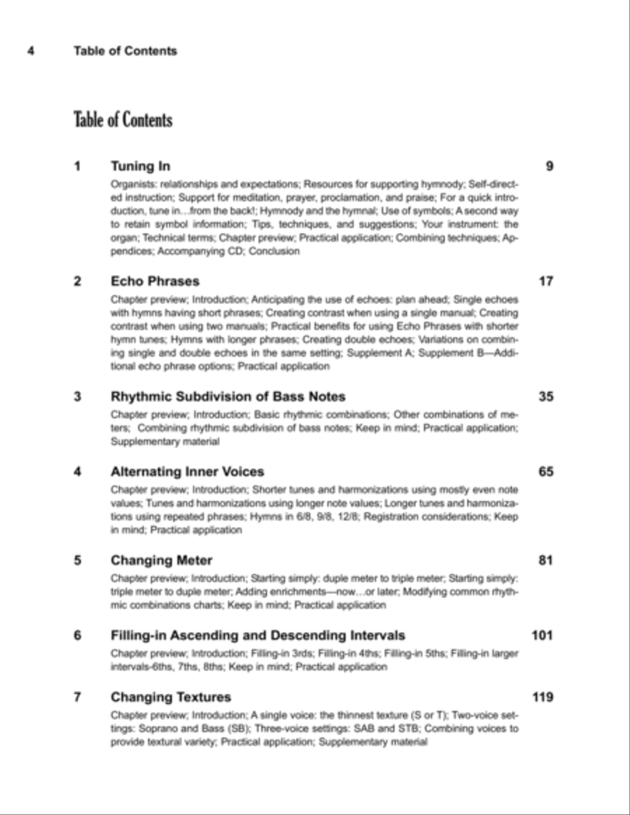 Off the Page Organ scores gallery preview page 2