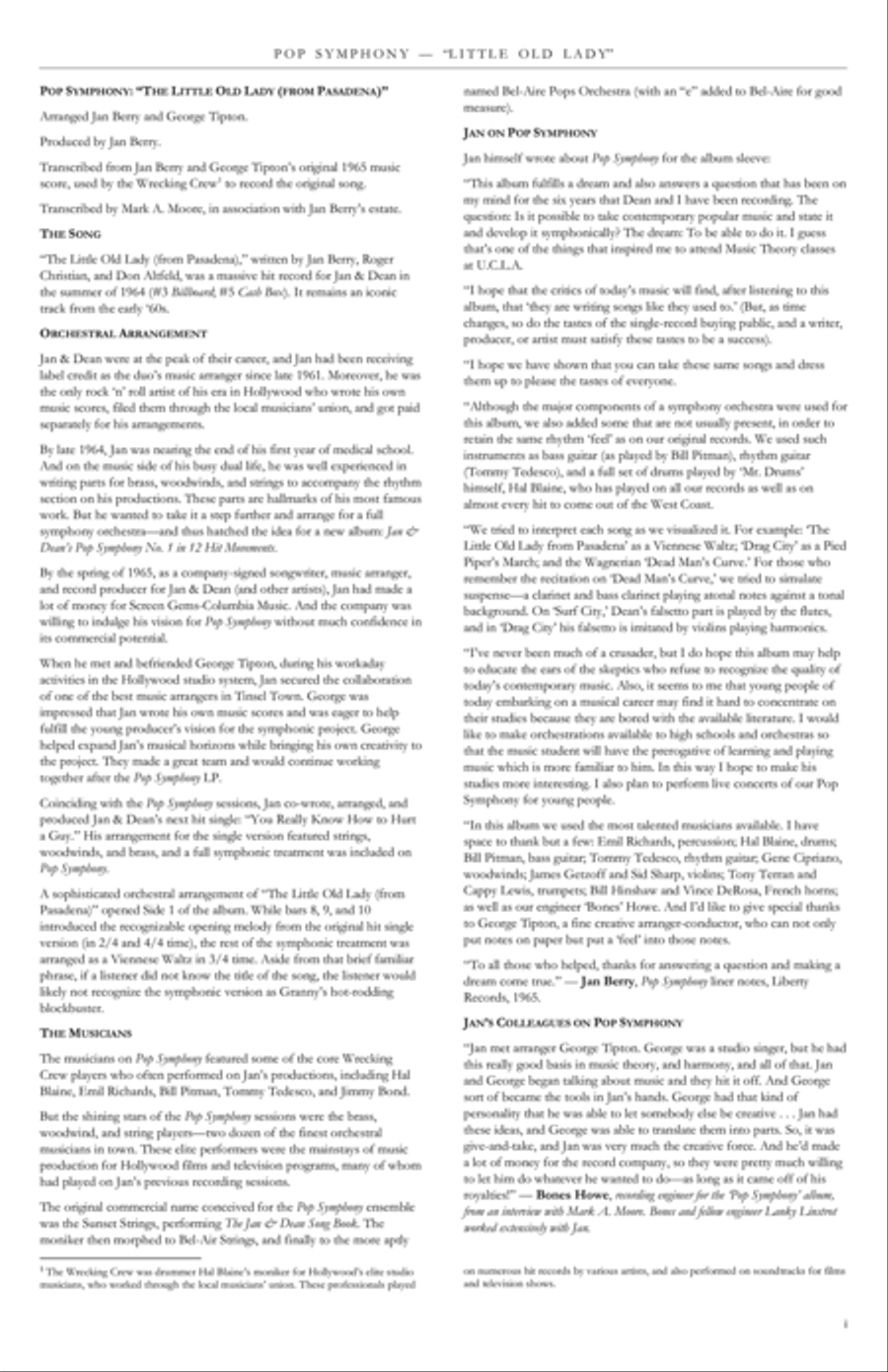 The Little Old Lady (from Pasadena) Full Orchestra scores gallery preview page 3