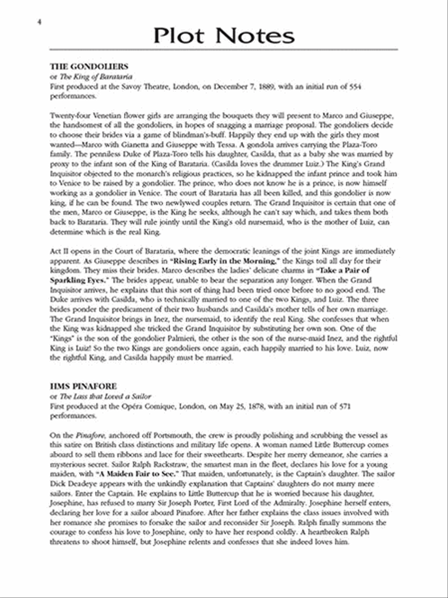 Gilbert & Sullivan for Singers Voice scores gallery preview page 4