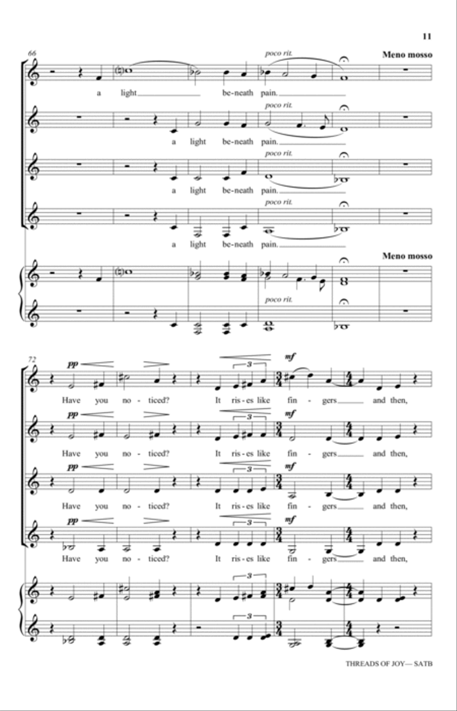 Threads Of Joy SSAA scores gallery preview page 9