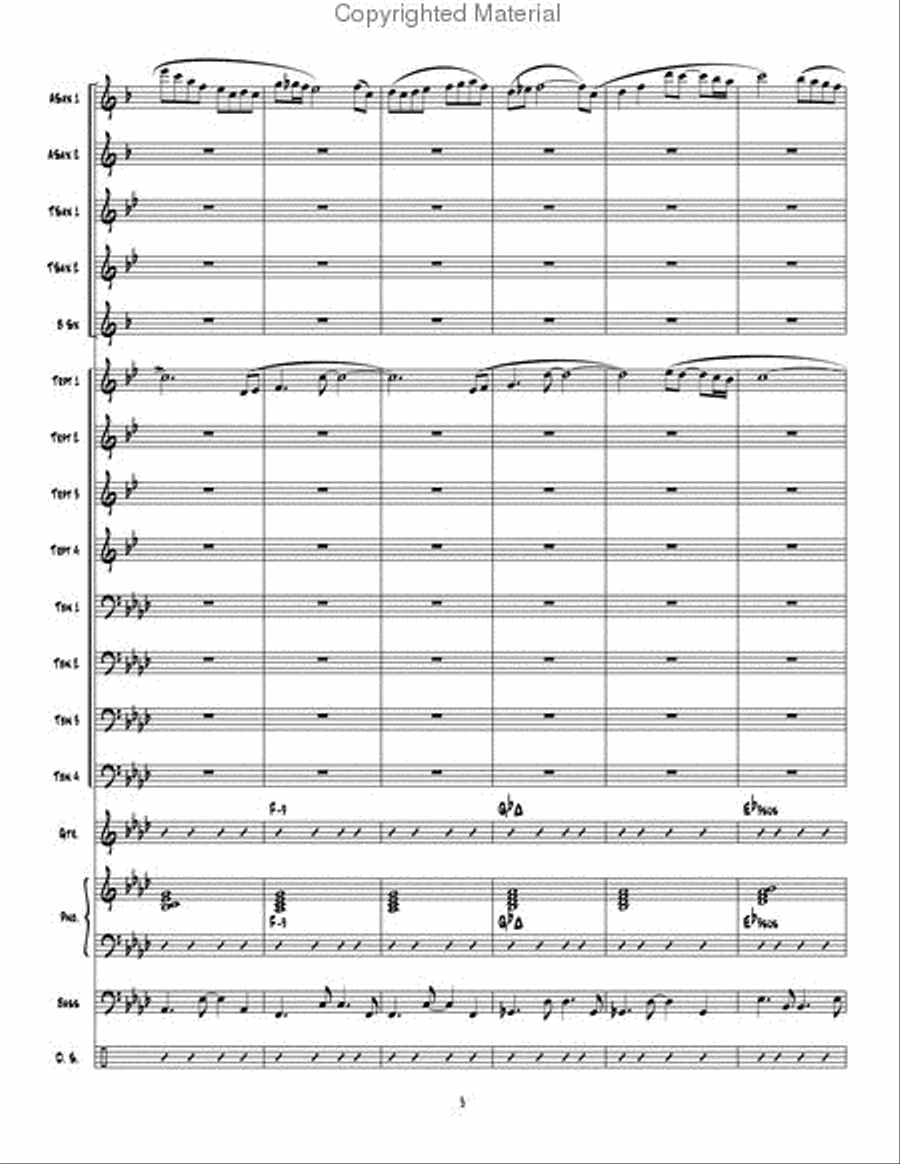 Captiva Island Jazz Ensemble scores gallery preview page 6