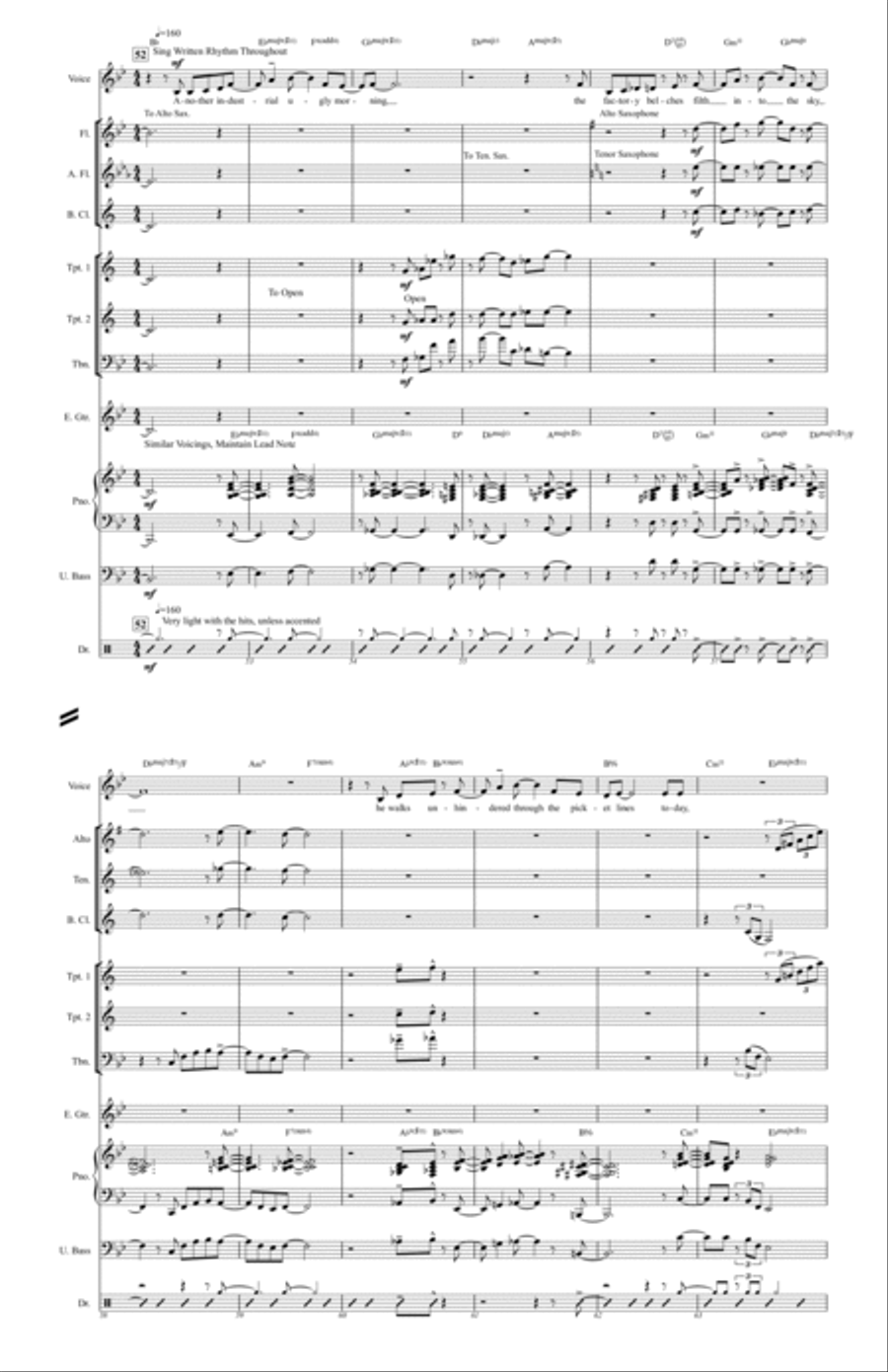 Synchronicity Ii Jazz Ensemble scores gallery preview page 5