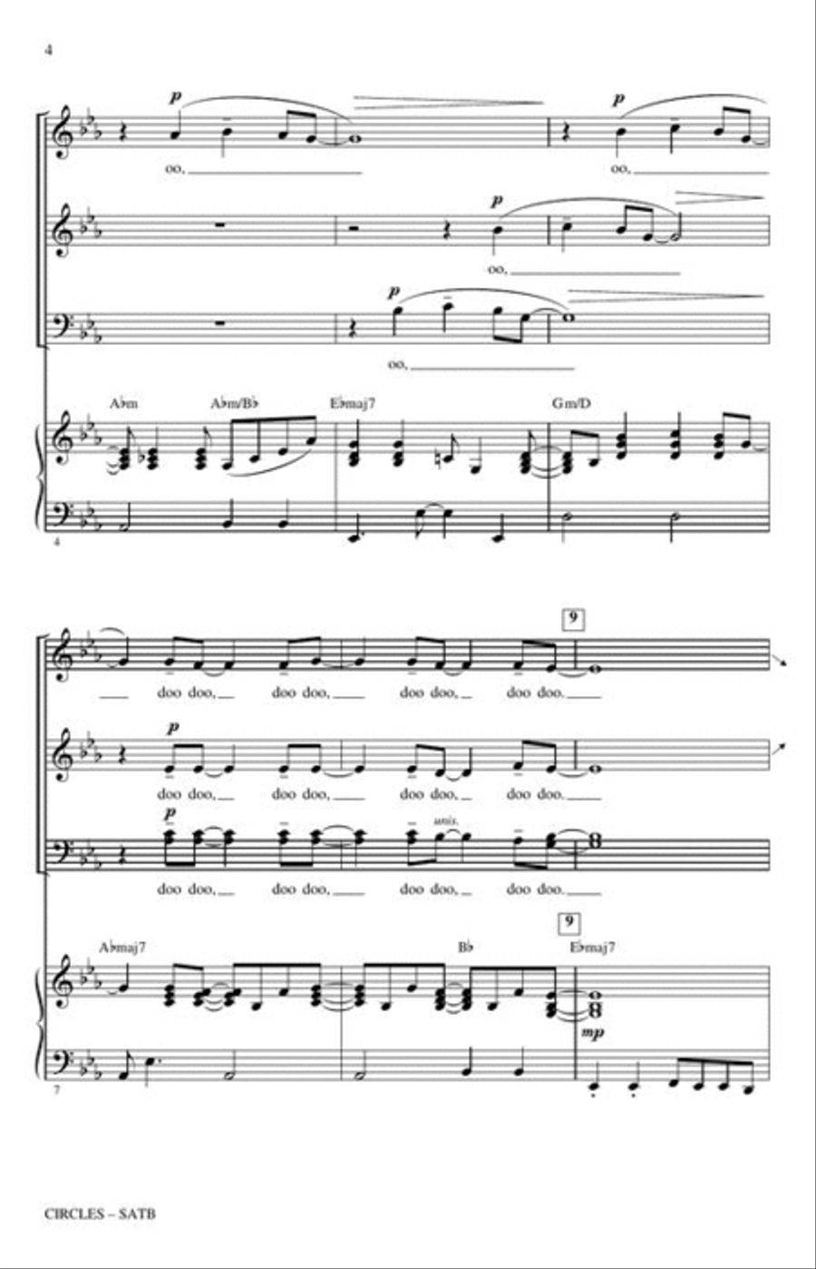 Circles 4-Part scores gallery preview page 5