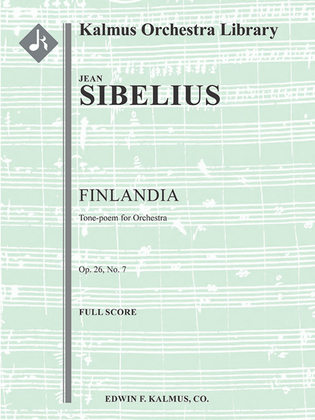 Book cover for Finlandia, Op. 26/7
