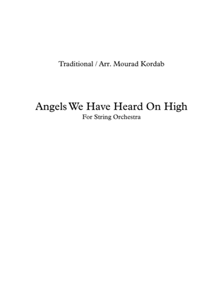 Angels We Have Heard On High (String Orchestra)