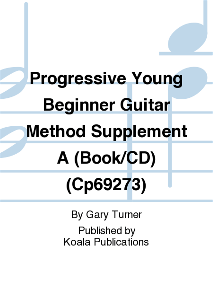 Progressive Young Beginner Guitar Method Supplement A (Book/CD) (Cp69273) Easy Guitar scores gallery preview page 1