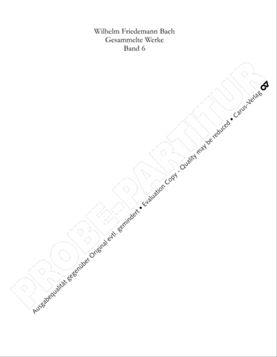 Gesamtausgabe Band 6 (Orchestermusik III: Sinfonien) Orchestra scores gallery preview page 2