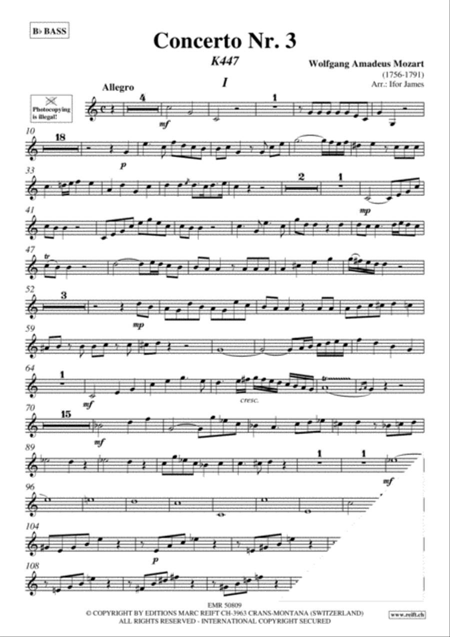 Concerto No. 3 Concerto No. 3 Voice Solo scores gallery preview page 3