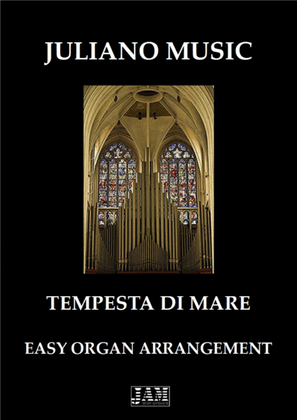 Book cover for TEMPESTA DI MARE (EASY ORGAN) - ANONYMOUS